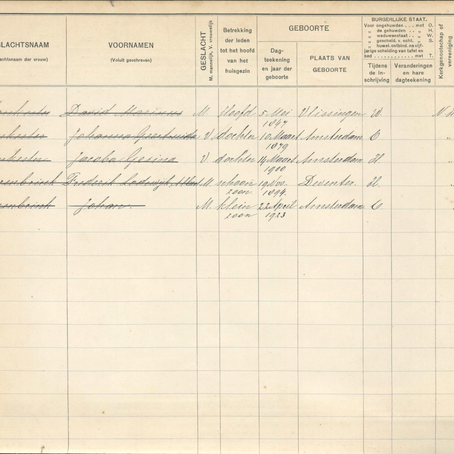 Civil registry, Ilpendam, 1850-1939, 43a-43b, sheet 565 (left)