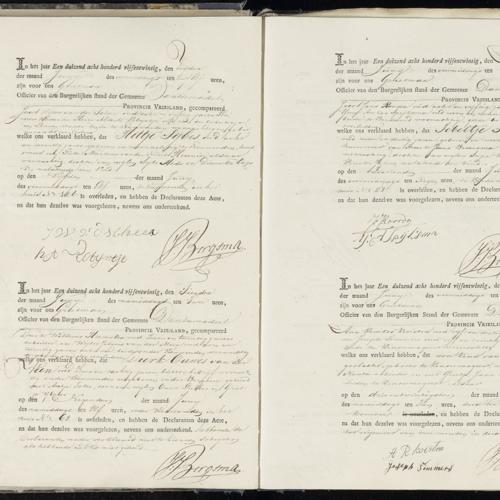 Civil registry of deaths, Dantumadeel, 1825, sheet 17
