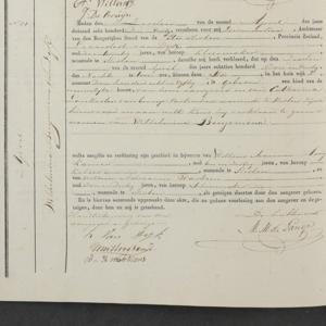 Civil registry of births, Tholen, 1843, records 30-33