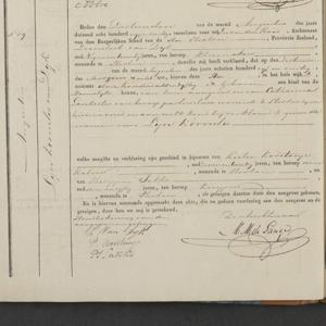 Civil registry of births, Tholen, 1845, records 58-61