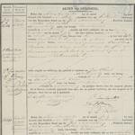 Civil registry of births, Middelburg, 1848, records 242-245