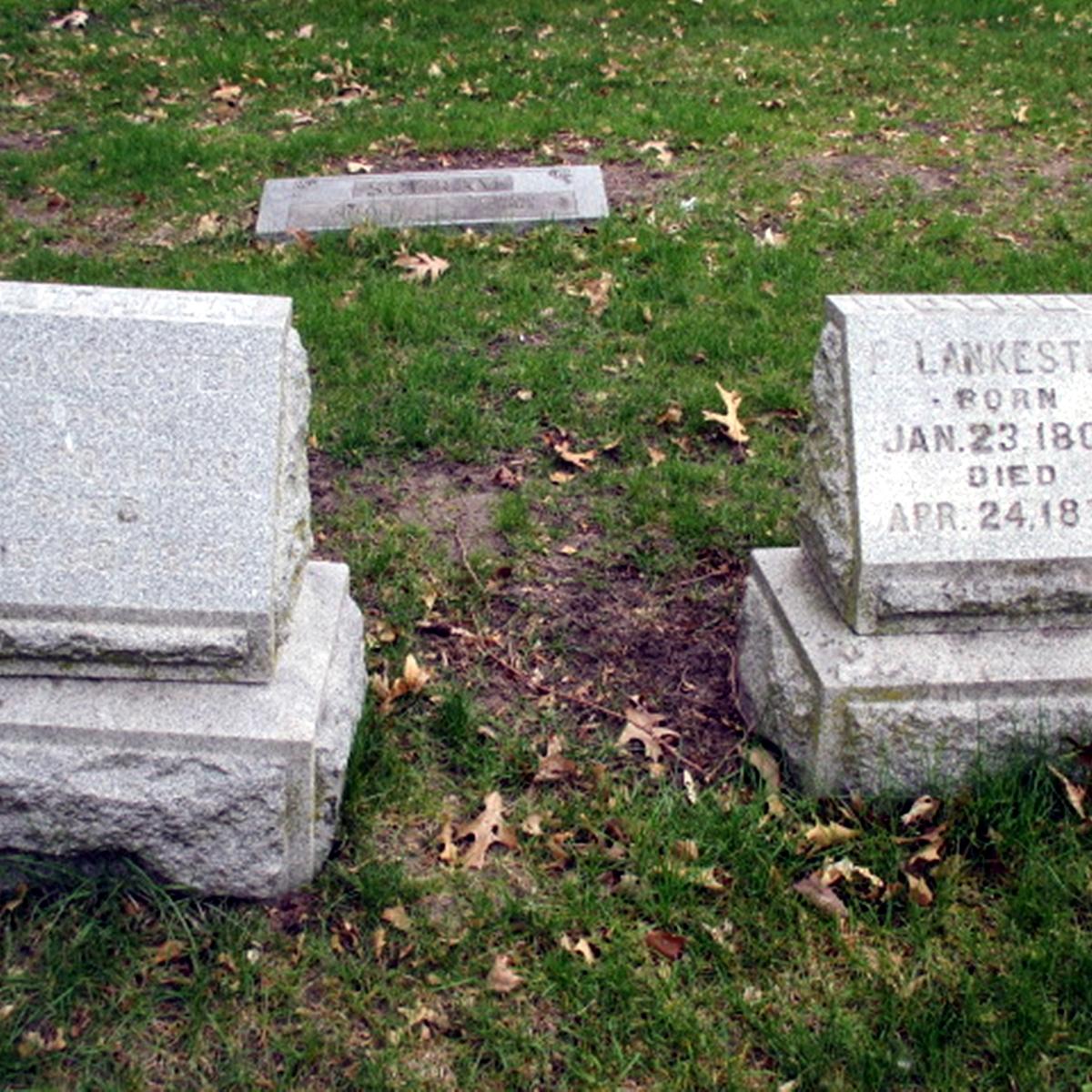 Graves of Pieter Lankester and Francina Goossen