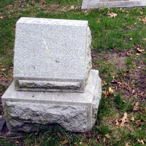 Graves of Pieter Lankester and Francina Goossen