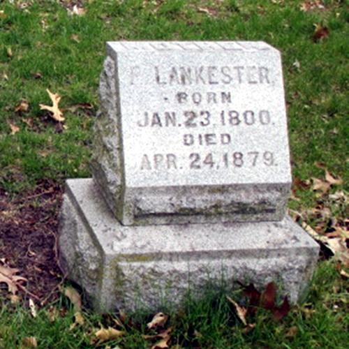 Graves of Pieter Lankester and Francina Goossen