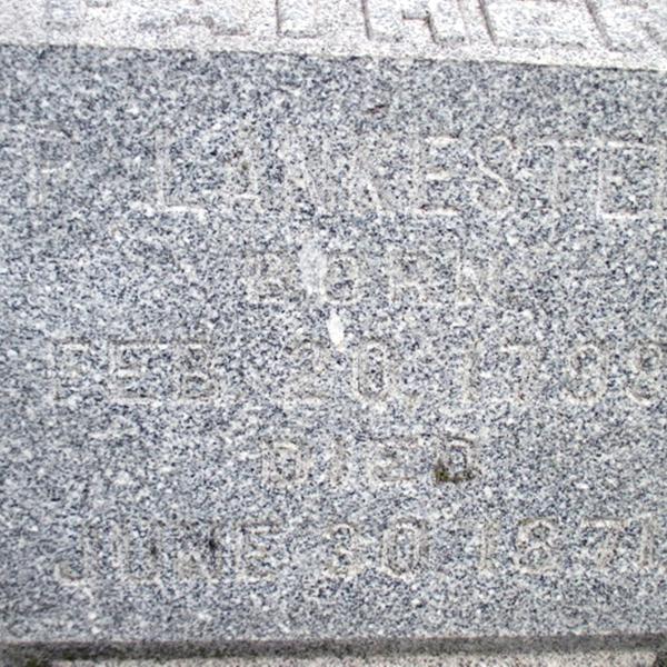 Grave of Pieter Lankester