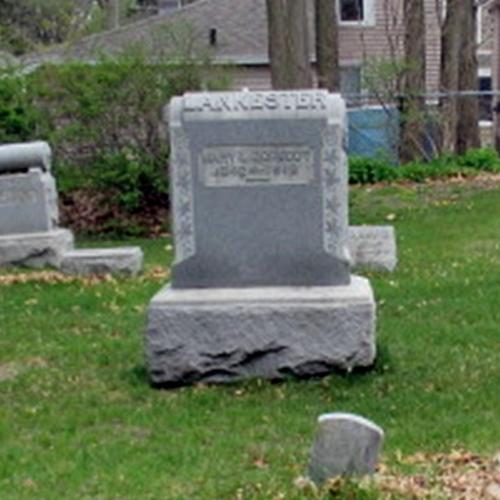 Grave of Maria Lankester