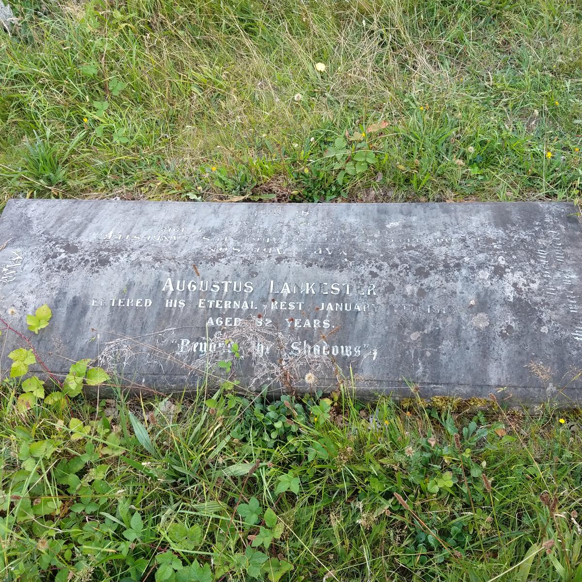 Grave of Mary Addison & Augustus Lankester