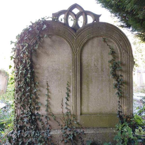 Grave of Henry Blomfield Lankester & Deborah Wolton
