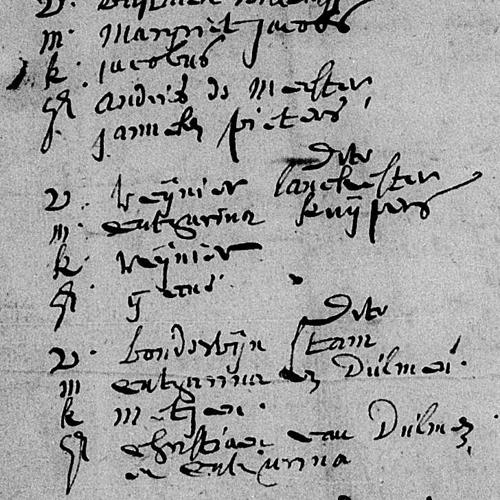 Baptisms Nederduits Hervormde kerk Bergen op Zoom, 1686-04-03