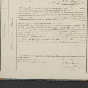 Civil registry of deaths, Tholen, 1841, records 46-49