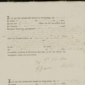 Civil registry of deaths, Achtkarspelen, 1823, sheet 3