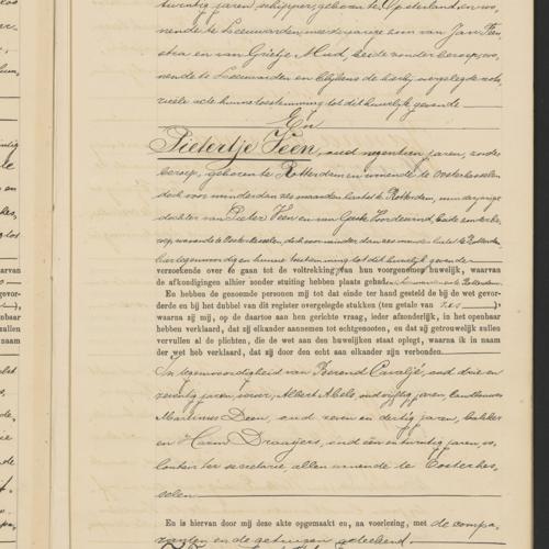 Civil registry of marriages, Oosterhesselen, 1906, record 12