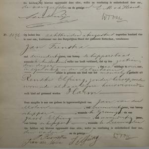 Civil registry of births, Rechtbank Rotterdam, 1904, records 8174-8180 (even)