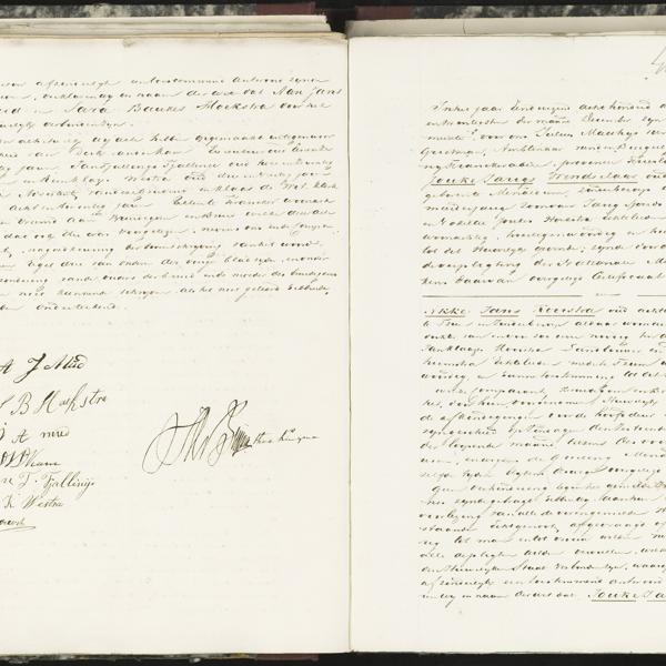 Civil registry of marriages, Franekeradeel, 1838, records 47-48