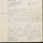 Civil registry of births, Zaandam, 1914, records 254-257