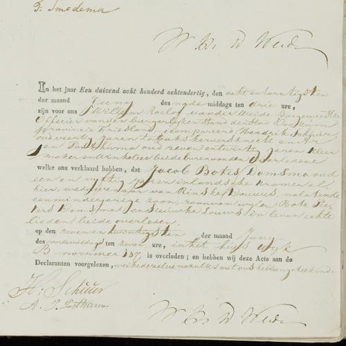 Civil registry of deaths, Dokkum, 1838, sheet 10