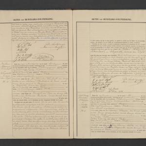 Civil registry of marriages, Tholen, 1875, records 9-11