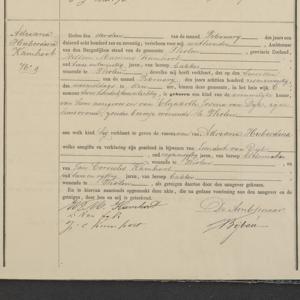 Civl registry of births, Tholen, 1876, records 6-9