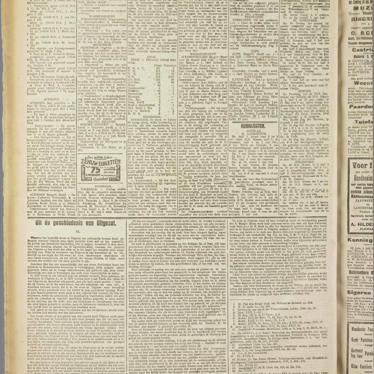 Noord-Hollandsch Dagblad, 1922-07-08, page 6