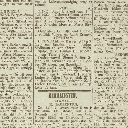 Noord-Hollandsch Dagblad, 1922-07-08, page 6