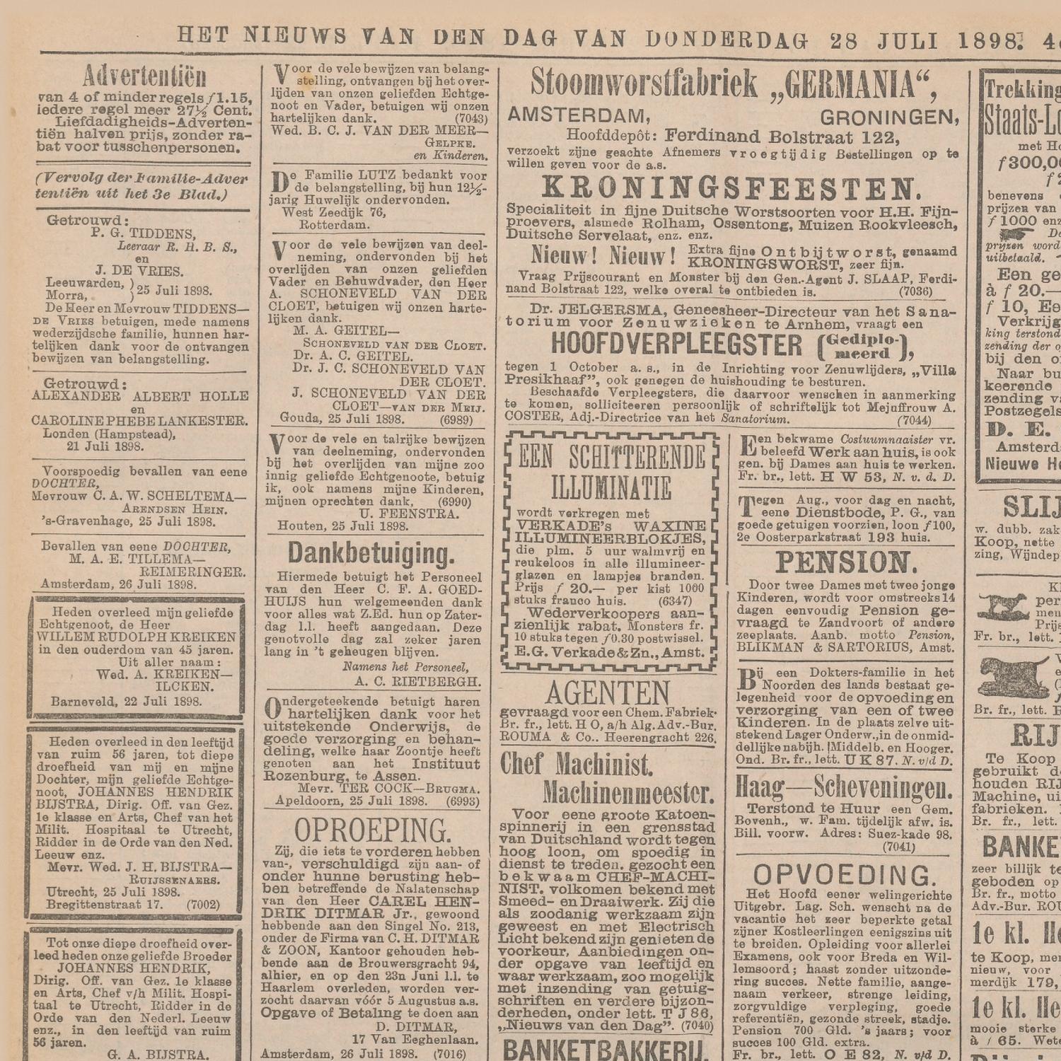 Het Nieuws van den Dag, 1898-07-28, page 16