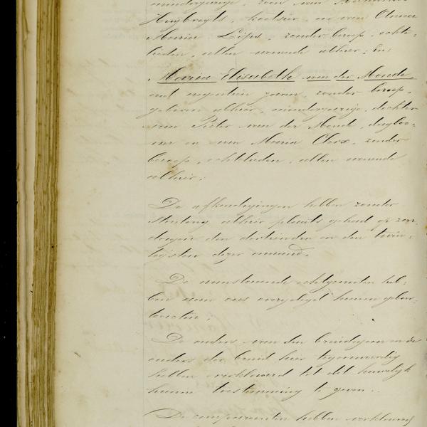 Civil registry of marriages, Breda, 1884, record 85, left page