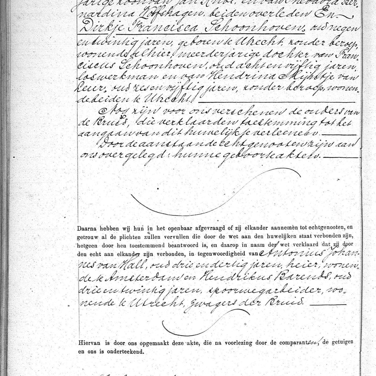 Civil registry of marriages, Haarlem, 1921, record 635