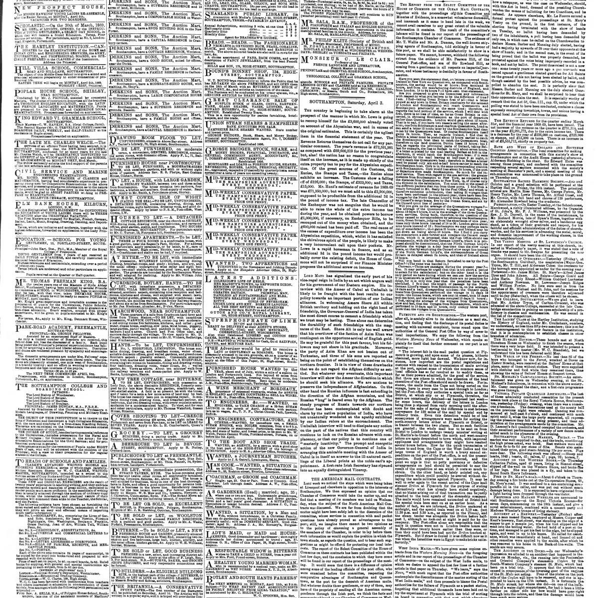 The Hampshire Advertiser, 1869-04-03, page 5