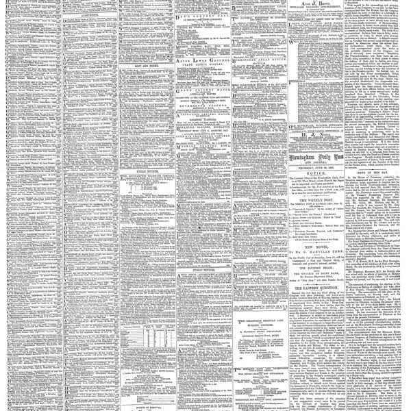 The Birmingham Daily Post, 1878-06-20, page 4