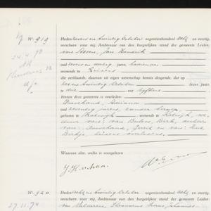 Civil registry of deaths, Leiden, 1948, records 919-922